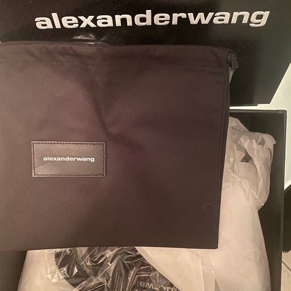 Alexander Wang Kit Satin Harness Sandals 36.5 - Picture 2 of 5